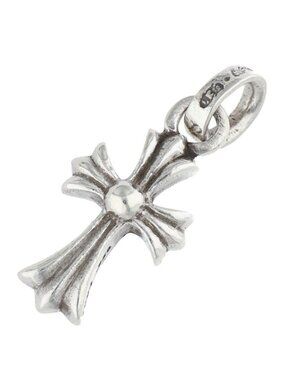 Chrome Hearts Crs Bbyfat Baby Fat Silver Necklace Top